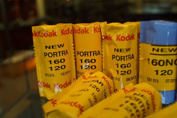 10x various expired Kodak 120 films, Portra and Ektar