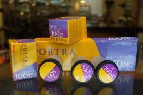 Lot of 9x Various expired Kodak 35mm Portra films