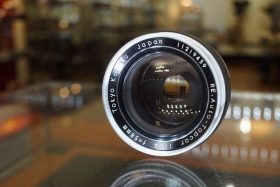 Topcon Auto-Topcor 1:1.4 f=58mm lens for RE, Super etc.