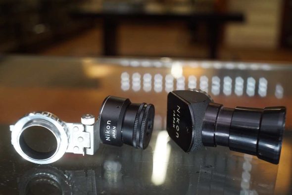 Nikon Finder attachment lot, DG-1 and right angle viewing attachment