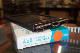 Lot of 3x Fidelity Elite 4×5” sheef film holders