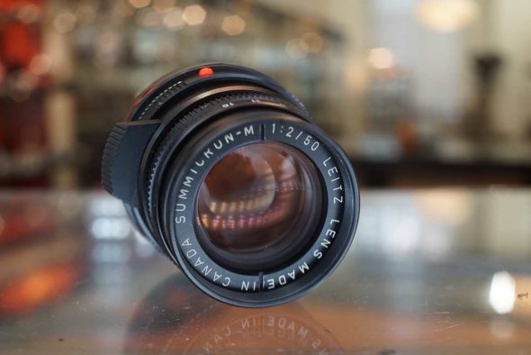 Leica Summicron-M 50mm F/2 Leitz Canada V4 tiger claw