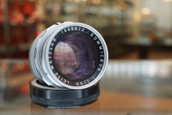 Leica Summicron DR 50mm F/2 chrome M-mount, no goggles