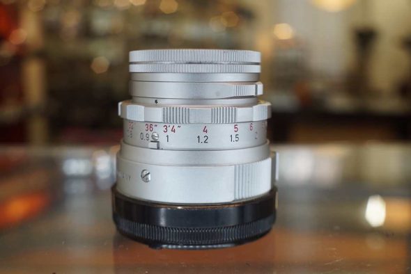 Leica Summicron DR 50mm F/2 chrome M-mount, no goggles