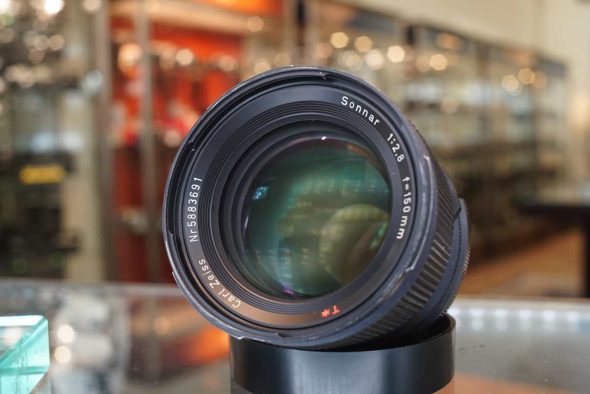 Zeiss Sonnar 150mm F/2.8 T* lens for Hasselblad F,Aperture stuck open