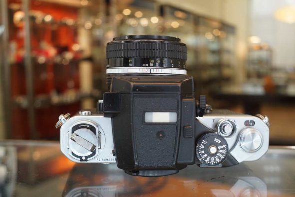 Nikon F2SB (F2 + DP-3 finder) + Nikkor 50mm f/1.4 K pre-AI kit