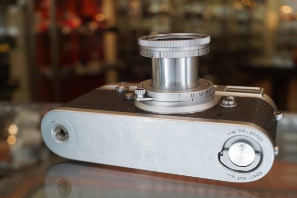 Leica M2 button rewind + Elmar 50mm F/3.5 lens kit, CLA 2025