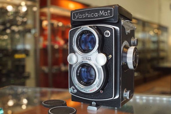 Yashica Mat TLR w/ Yashinon 80mm lens