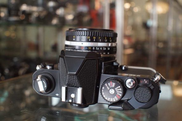 Nikon FM2n black + Pancake 50mm F/1.8 AIS kit, boxed