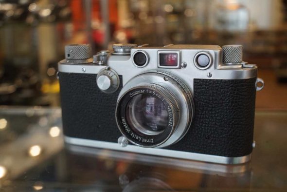Leica IIIf + Summar 50/2 lens, for collection/repair, OUTLET
