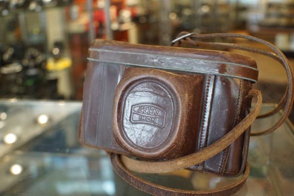 Contax II rangefinder + Sonnar 50mm f/2 collapsible lens, leather case, for collectors/OUTLET