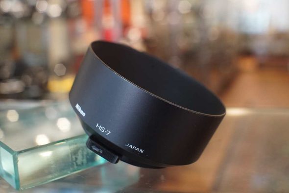 Nikon HS-7 clip on lenshood for 58/1.2 Noct, AF Micro 105mm lens