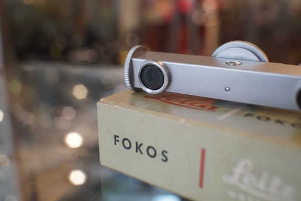 Leica Leitz FOKOS rangefinder attachment, Boxed