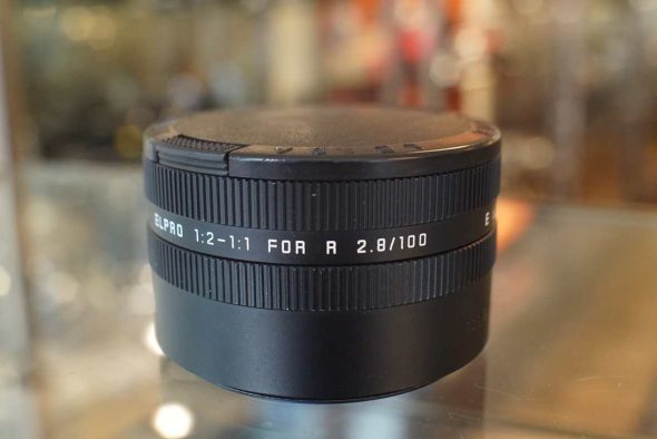 Leica 16545 Elpro 1:2-1:1 for APO-MACRO-ELMARIT-R 100mm f/2.8 + 12528 E60 ring