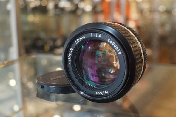Nikon Nikkor 50mm F/1.4 AI lens