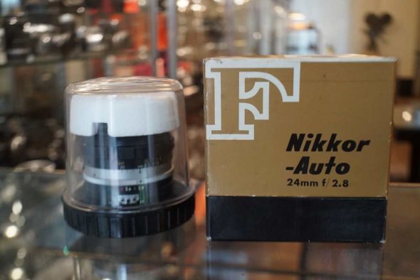 Nikon Nikkor-N Auto 24mm F/2.8 AI converted lens, boxed