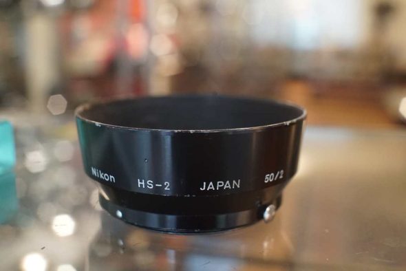 Nikon HS-2 lenshood for 50mm F/2 Nikkor lens (52mm)