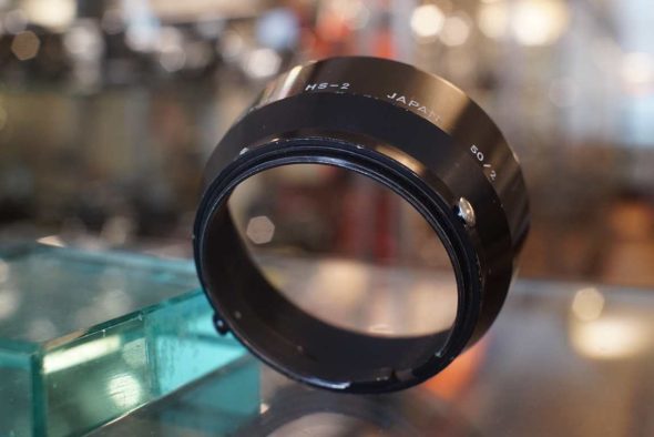 Nikon HS-2 lenshood for 50mm F/2 Nikkor lens (52mm)