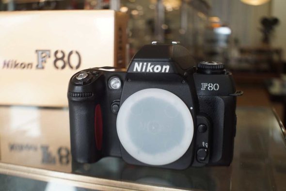 Nikon F80 body, Black, boxed