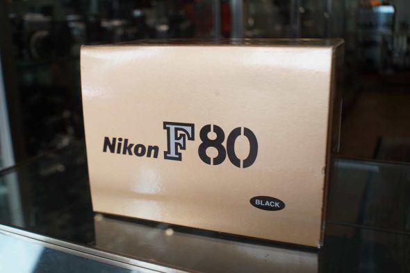 Nikon F80 body, Black, boxed