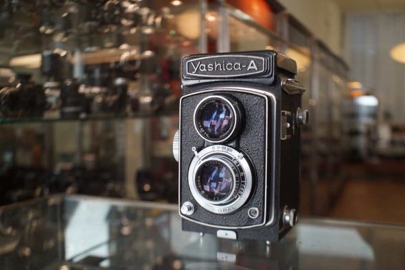 Yashica A TLR camera w/ Yashimar 80mm f/3.5 lens