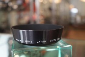 Nikon HN-3 screw in lenshood 52mm, for 35mm lenses