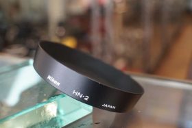 Nikon HN-2 screw in lenshood 52mm lenses, modern logo