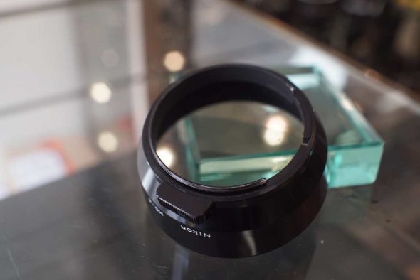 Nikon HS-6 clip on lenshood for 50mm F/2 Nikkor lens