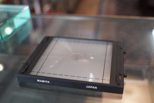 Mamiya Focusing screen for RB67, Rangefinder spot, Boxed