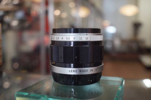 Olympus G.Zuiko Auto-S 40mm F/1.4 PenF lens, boxed