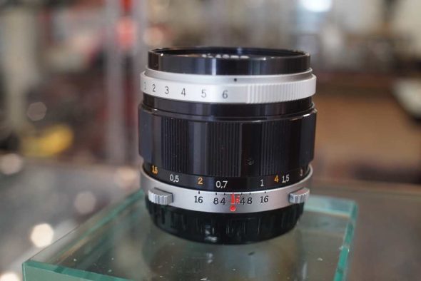 Olympus G.Zuiko Auto-S 40mm F/1.4 PenF lens, boxed