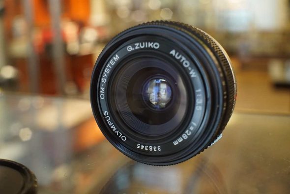 Olympus OM Zuiko 28mm F/3.5 lens