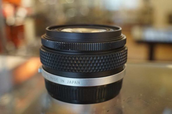 Olympus OM Zuiko 28mm F/3.5 lens