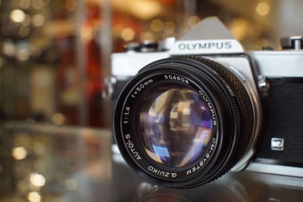 Olympus OM-1 + OM 50mm F/1.4 lens