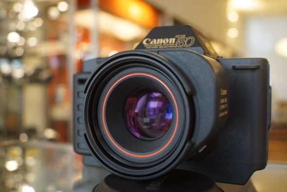 Canon T80 + AC 50mm f/1.8 lens, Early Autofocus SLR