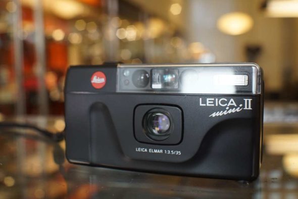 Leica Mini II, 35mm point and shoot, boxed