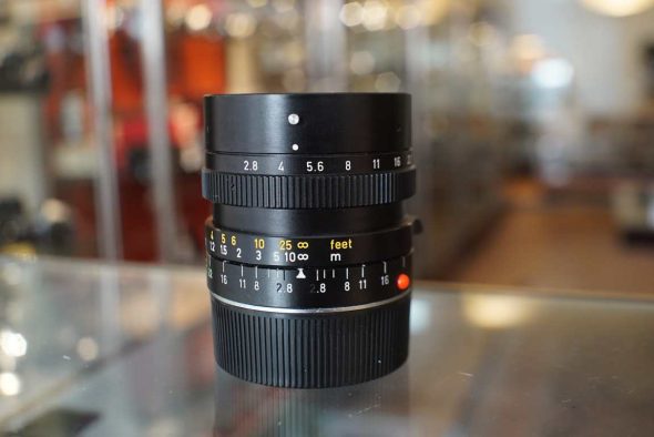 Leica Leitz Elmarit-M 28mm f/2.8 V3 + 12536 Hood