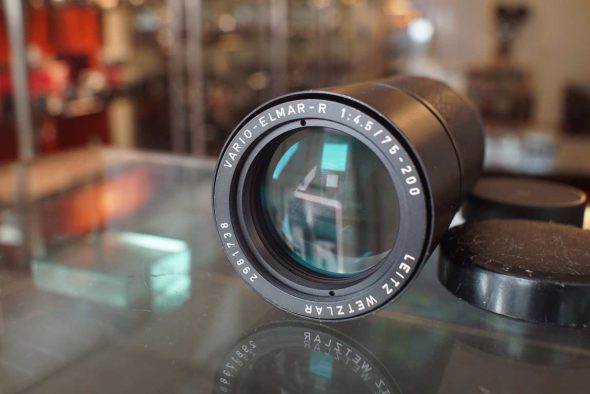Leica Leitz Vario-Elmar-R 75-200mm F/4.5, 3-cam zoomlens