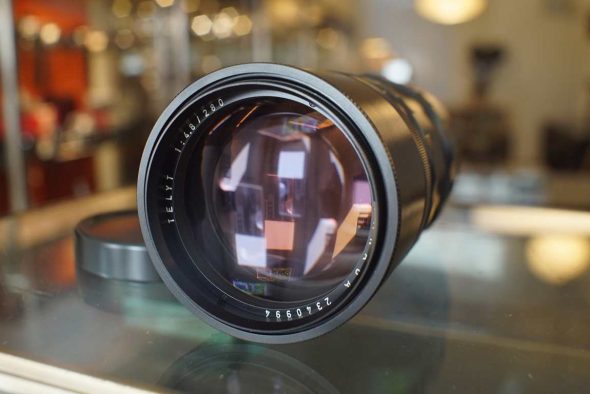Leica Leitz Telyt 280mm f/4.8 M Visoflex lens, Boxed