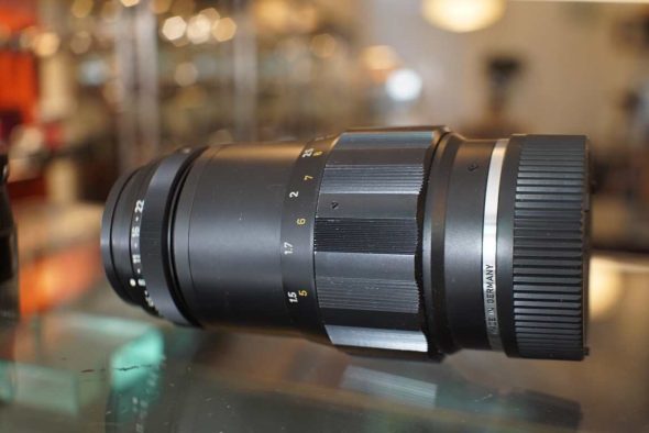 Leica Leitz Tele-Elmar 135mm F/4 black, M-mount lens