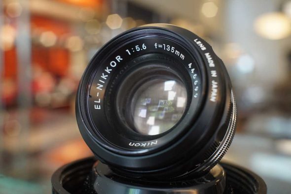 Nikon EL-Nikkor 5.6 / 135mm enlarger lens for 4×5 inch