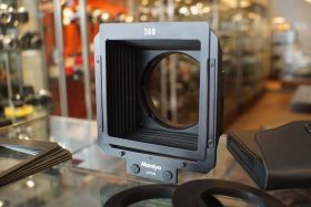 Mamiya RZ67 compendium variable lenshood + filterholders and adapterrings