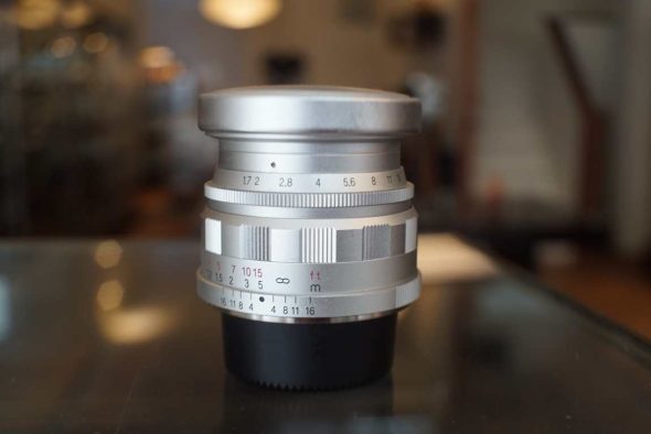 Voigtlander Ultron 35mm f/1.7 Aspherical Leica screw mount silver