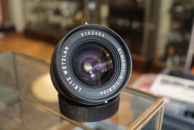 Leica Leitz Elmarit-R 24mm F/2.8 E60 3-cam lens, boxed