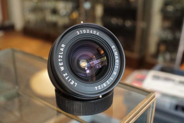 Leica Leitz Elmarit-R 24mm F/2.8 E60 3-cam lens, boxed