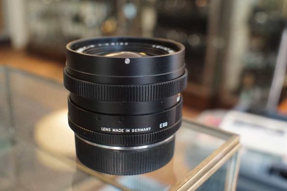 Leica Leitz Elmarit-R 24mm F/2.8 E60 3-cam lens, boxed