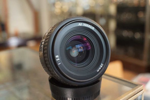 Nikon AF Nikkor 28mm F/2.8 (N) lens, boxed