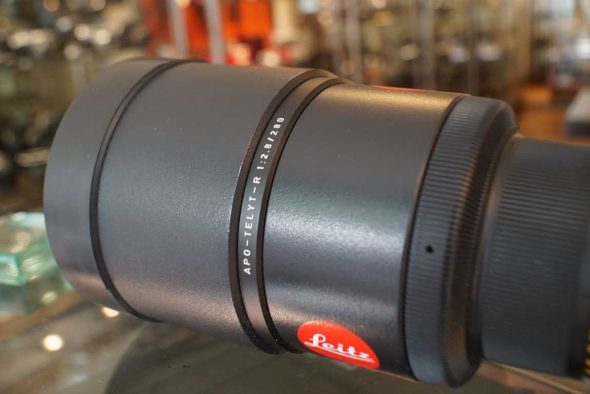 Leica APO-Telyt-R 280mm F/2.8 telephoto prime, 3-cam