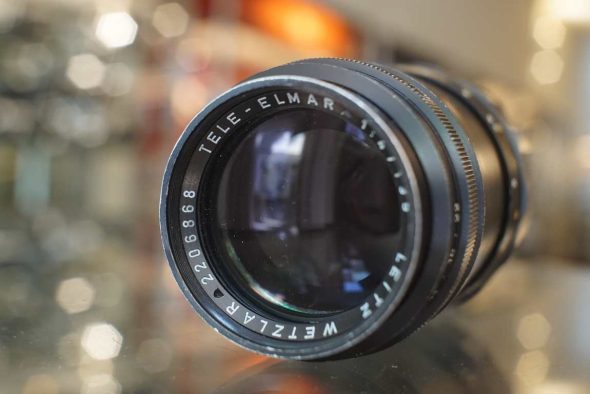 Leica Leitz Tele-Elmar 135mm F/4 M-mount black, worn