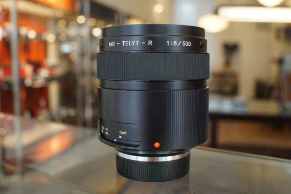 Leica Leitz MR-Telyt-R 500mm F/8 mirrorlens for Leica R, incl. filters and case